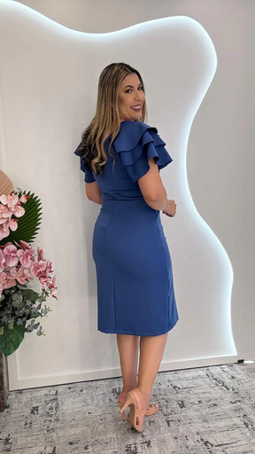 Vestido Rayanne Azul