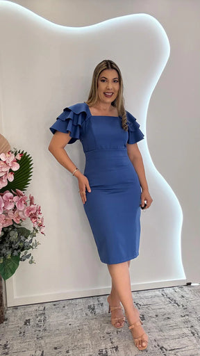 Vestido Rayanne Azul