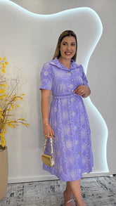 Chemise Meire Lilás