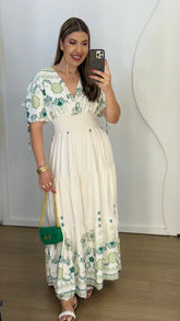 Vestido Gisely Verde